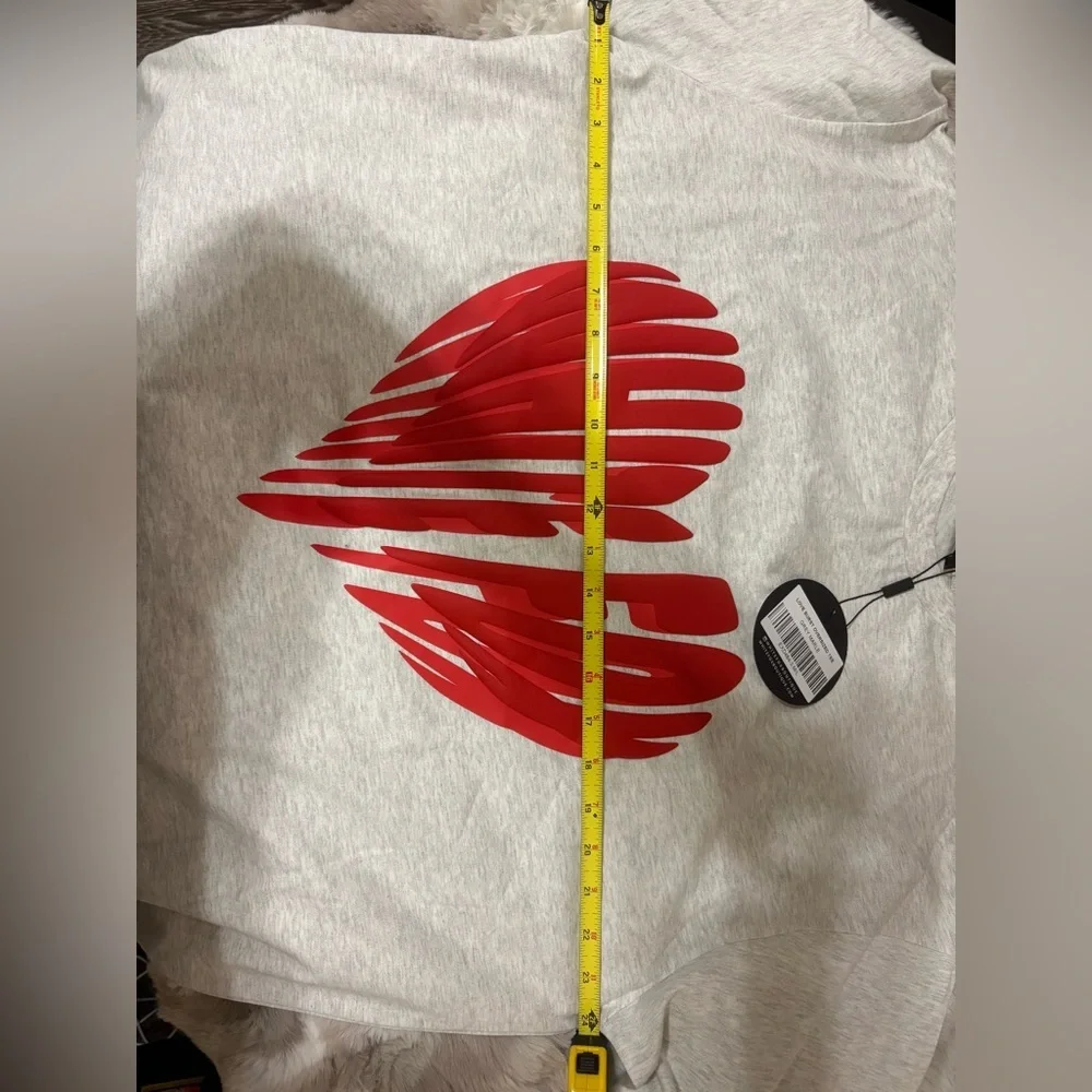 White fox Women's loveburst oversized  T-Shirt - Picture 3 of 4